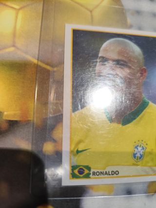 Cromo Ronaldo conmemorativo 