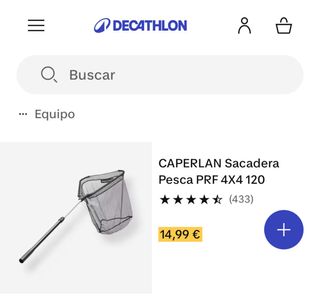 Sacadera Pesca Caperlan PRF 4x4 120