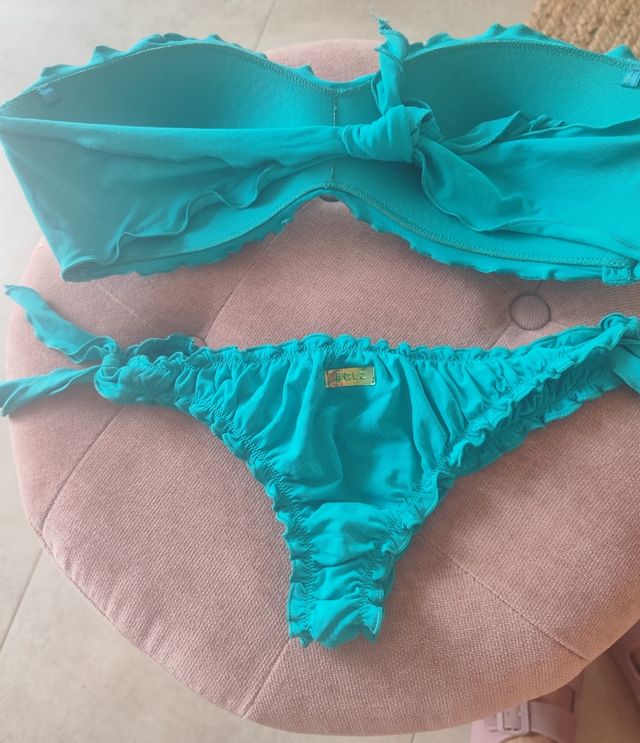 Bikini Calzedonia turquesa