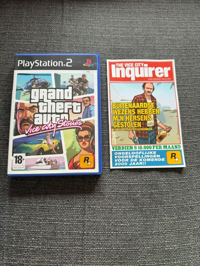 PS2 GTA Vice City Stories