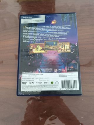 Tiana y el Sapo - DVD Disney