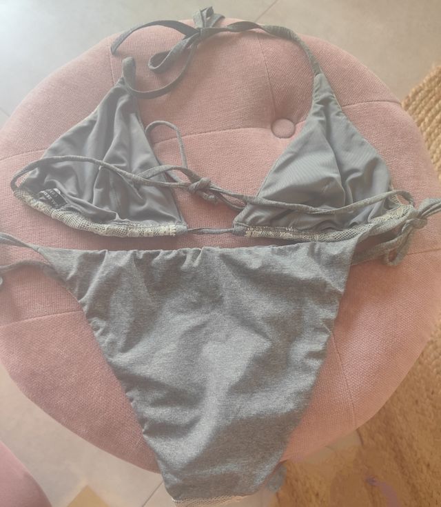 Bikini gris Calzedonia - Talla única