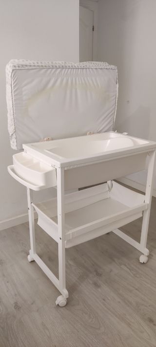 Cambiador bebé - blanco