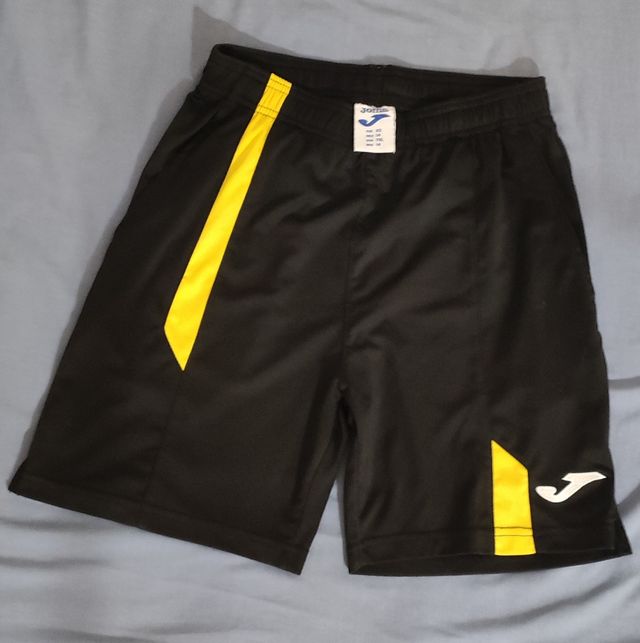Shorts Joma niño - Negro/Amarillo