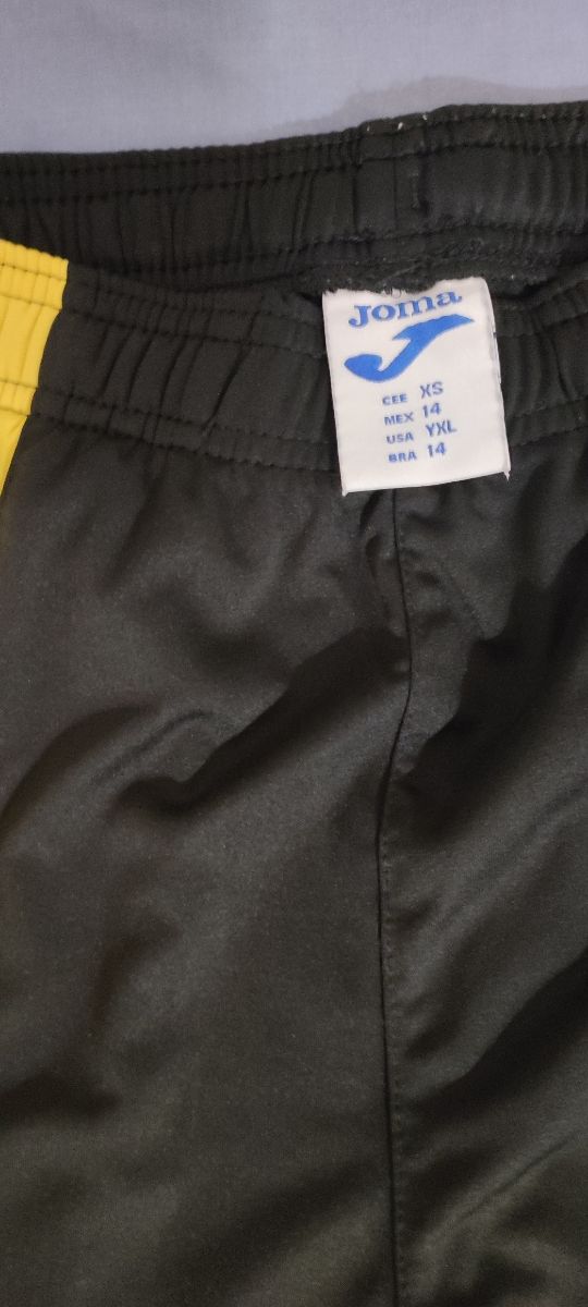 Shorts Joma niño - Negro/Amarillo