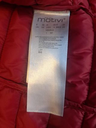 Giubbotto rosso primavera