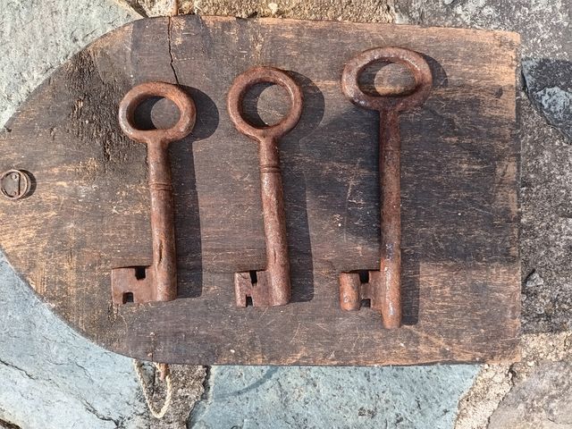 3 Llaves Antiguas Forja