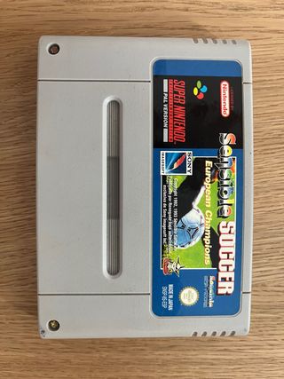 Sensible Soccer SNES (PAL)