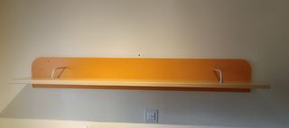 2 Estanterías/Baldas de pared azul y amarilla