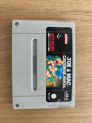 SNES Joe & Mac: Caveman Ninja PAL