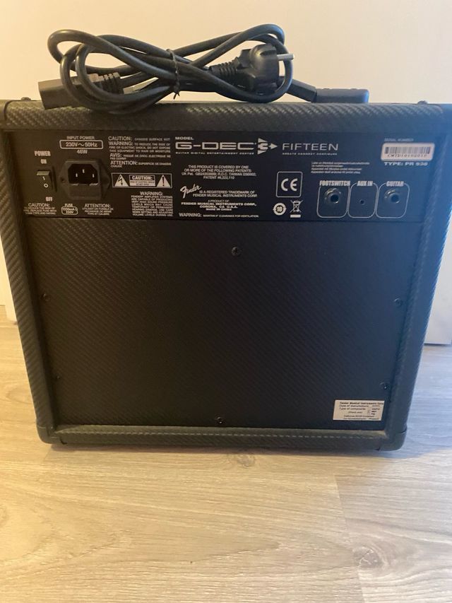 Amplificador Fender G-DEC 15w