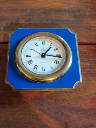 Orologio Melux vintage ottone blu