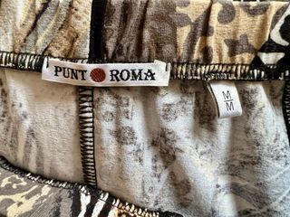 Falda midi estampada Punt Roma talla M