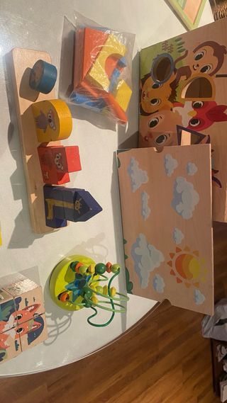 Juegos de madera educativos