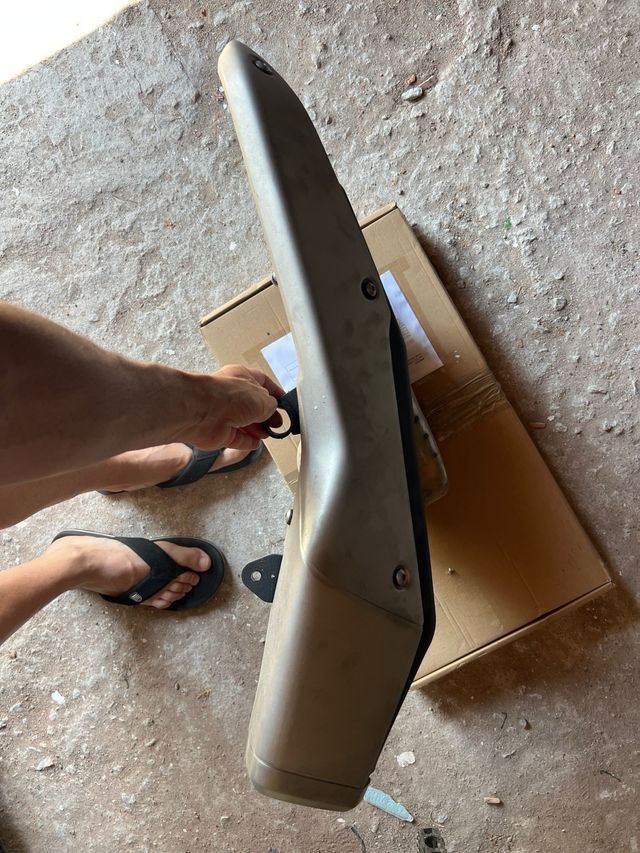 Honda CB1000R - Escapamento + Catalisador