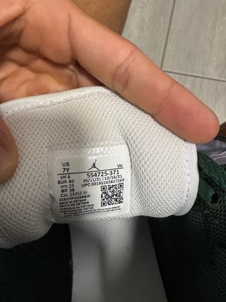 Zapatillas Nike Jordan 1 Mid - Verde Amarillo