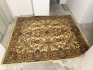 Alfombra vintage multicolor x2