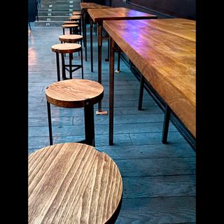 TABURETES - Madera & Hierro
