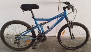 Bicicleta Rockrider 6.0 azul montaña