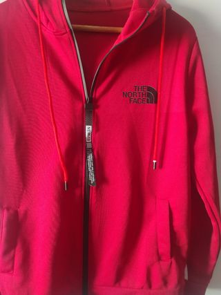 Sudadera The North Face roja