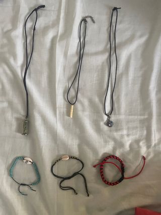 Pulseras y colgantes: 3+3 oferta todo por 17 