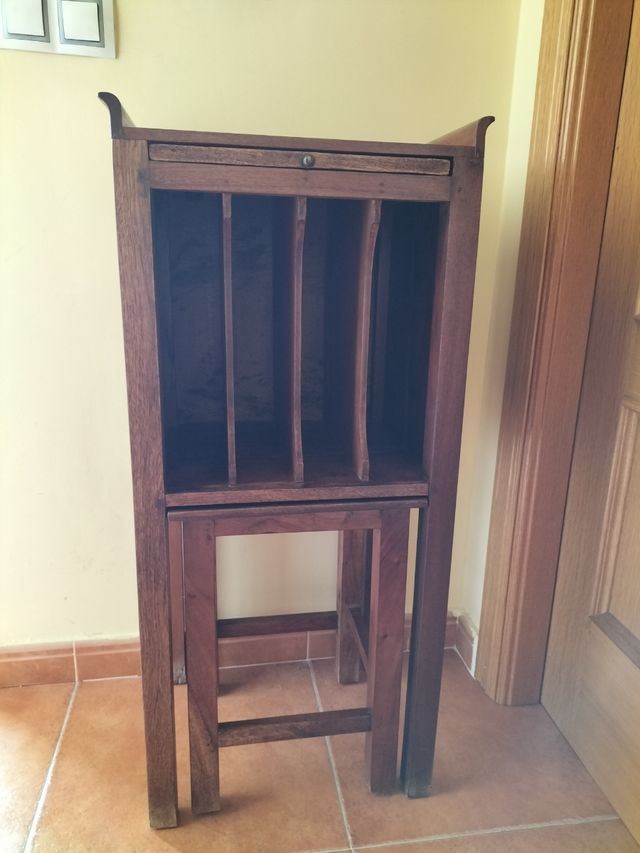 Mueble archivador madera vintage