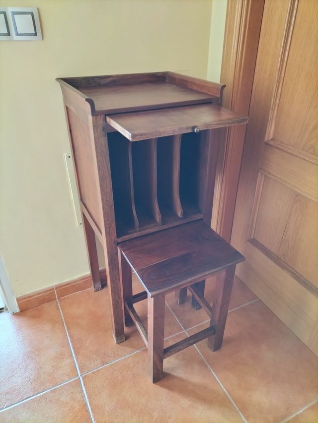 Mueble archivador madera vintage