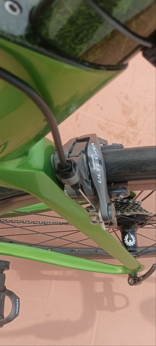 Bicicleta carretera carbono verde Capsule Épsilon 