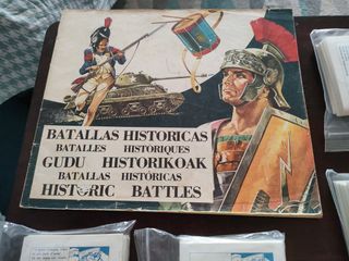 Álbum Batallas Históricas Ed. Cox Completo. Nuevo