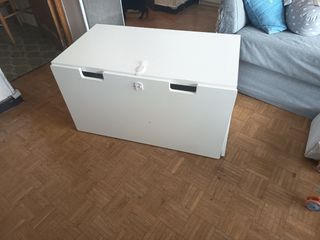 Baúl infantil IKEA SMÅSTAD blanco