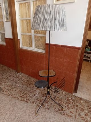 Lampara pie vintage años 60