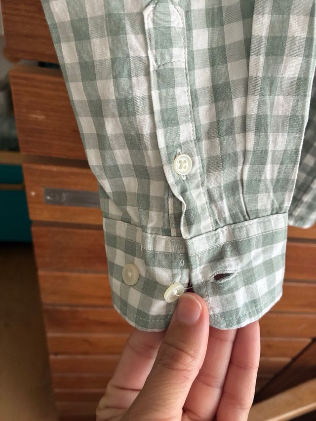 Camisa cuadros niño El Corte Inglés