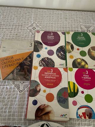 Libros 3° de ESO nuevos 