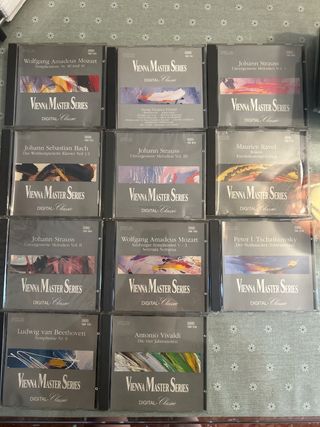 10 CDs Vienna Master Series Clásica