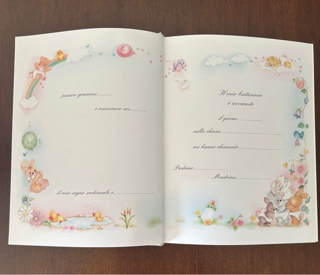 Album nascita bimbo/a