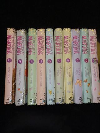 Libros del 1 al 10 de La diversión de Martina