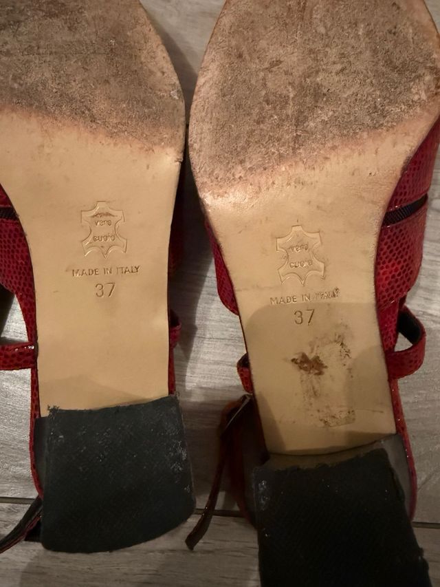 Sandali Molliter rossi n. 37