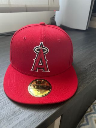 Gorra New Era roja original (talla ajustable)