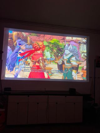 Proyector Epson EB-W05 Blanco + pantalla