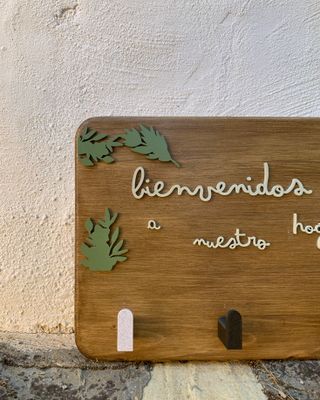 Perchero artesanal - Modelo HANKO