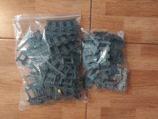 LEGO City 7939 completo + ampliación de vías