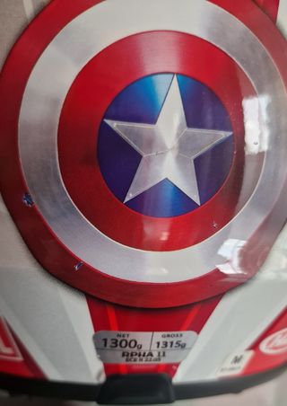Casco HJC Captain America con intercomunicador