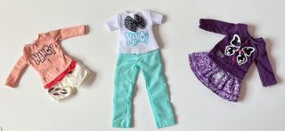 3 Conjuntos Ropa Nancy - ¡Como nuevos!