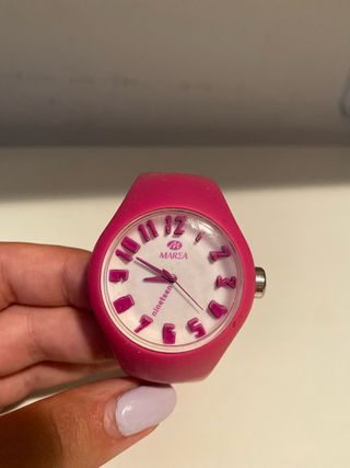 Reloj Marea rosa | Pulsera silicona