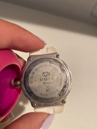 Reloj Marea rosa | Pulsera silicona