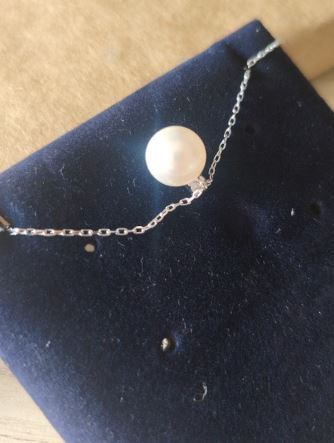 Colgante perla Swarovski