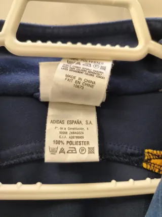 Chaqueta Real Madrid Adidas Vintage Talla M niň@