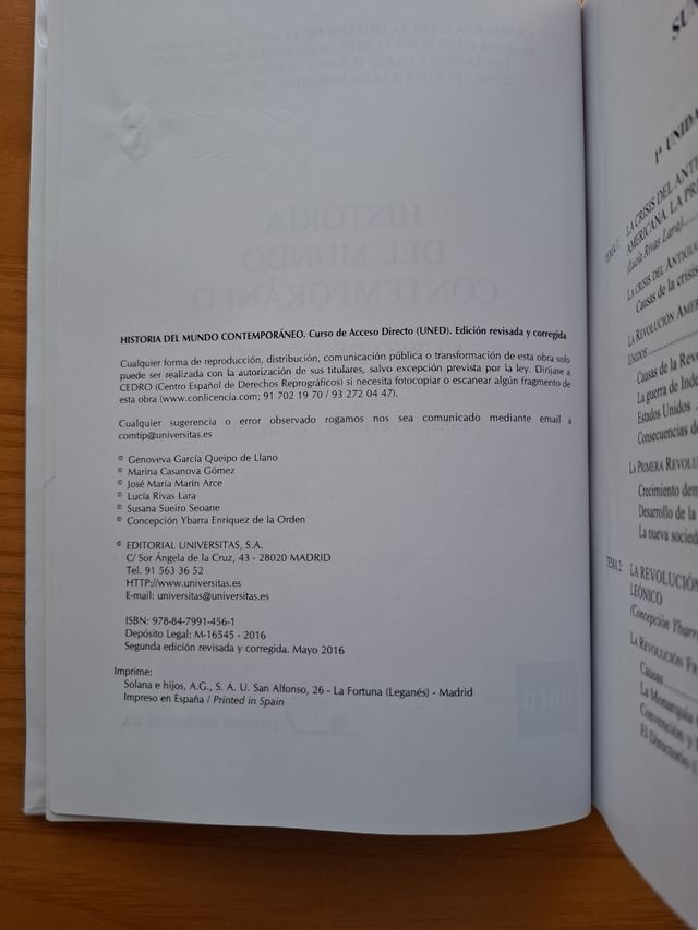 Historia del Mundo Contemporáneo.: Curso de Acc...