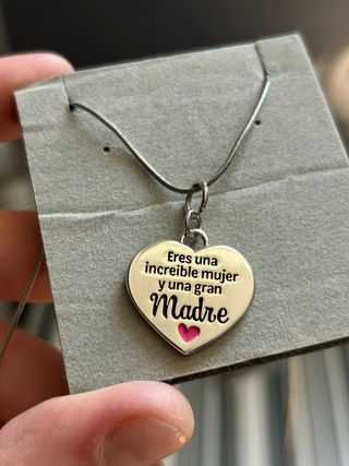 Collar con colgante "Eres una gran Madre"