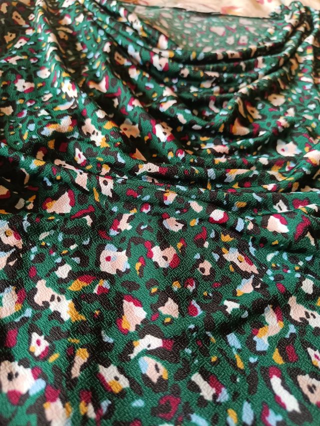 Blusa Morgan - Verde estampada